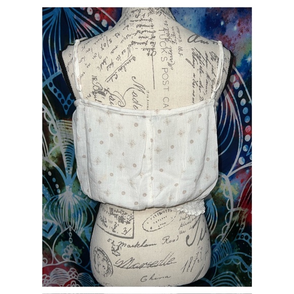 American Eagle Spaghetti Strap Crop Top - Picture 2 of 3